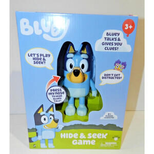 Bluey Hide & Seek Game, Hide Bluey and press her nose to start the timer SEALED